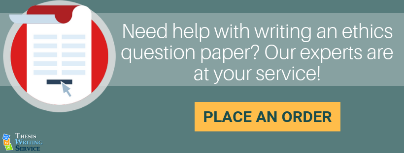 Ethics writing help