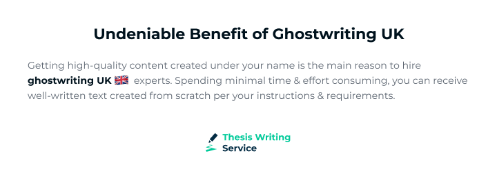 ghostwriting uk